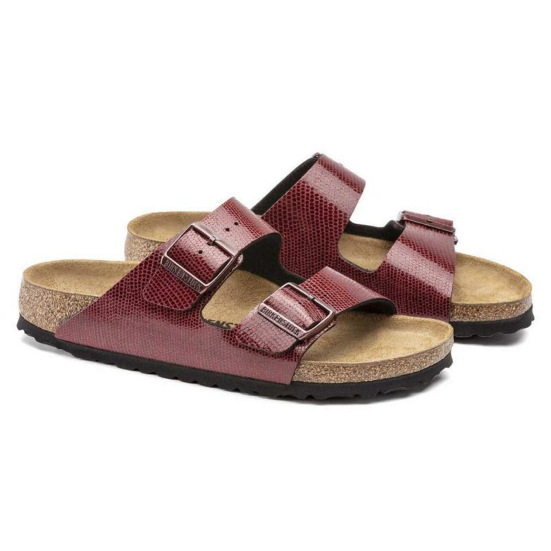 Birkenstock Magical Birko Flor Arizona Dame Bordeaux | DK 51FDN